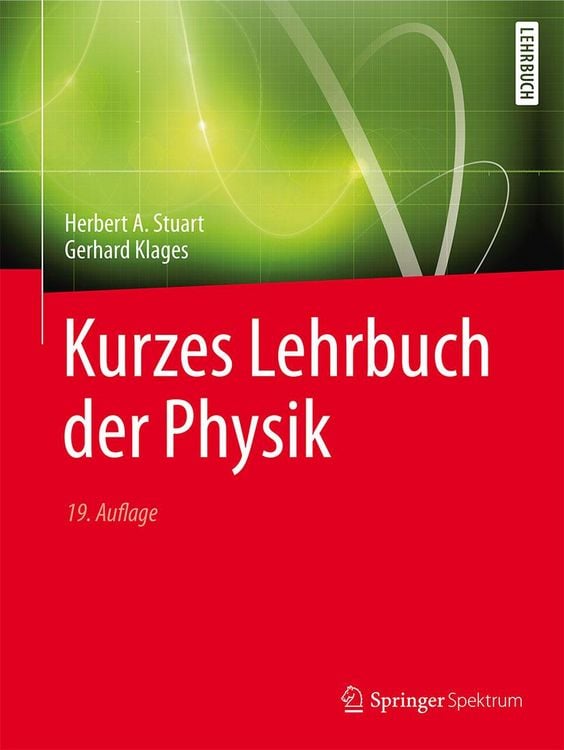Produktbild: Kurzes Lehrbuch der Physik