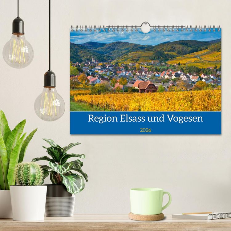 Produktbild: Region Elsass und Vogesen (Wandkalender 2026 DIN A4 quer), CALVENDO Monatskalender