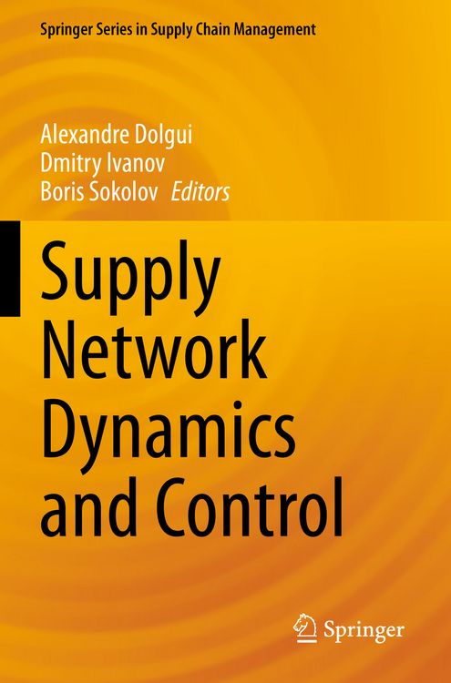 Produktbild: Supply Network Dynamics and Control