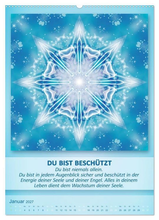 Produktbild: Light Energy Mandalas - Kalender - Vol. 1 (Wandkalender 2027 DIN A2 hoch), CALVENDO Monatskalender