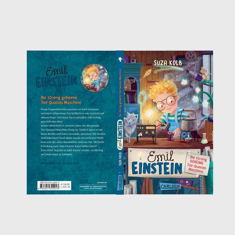 Produktbild: Emil Einstein 1: Die streng geheime Tier-Quassel-Maschine