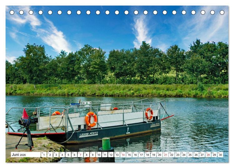 Produktbild: Samtgemeinde D&ouml;rpen im Emsland (Tischkalender 2026 DIN A5 quer), CALVENDO Monatskalender