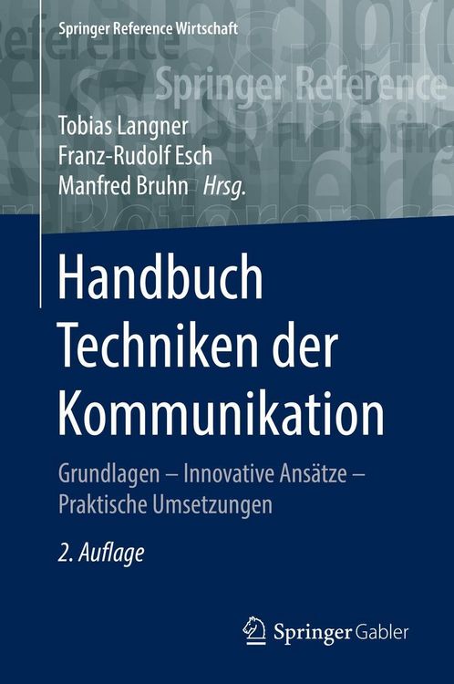 Produktbild: Handbuch Techniken der Kommunikation