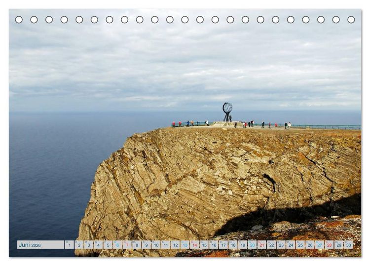 Produktbild: Norwegen - Hurtigruten (Tischkalender 2026 DIN A5 quer), CALVENDO Monatskalender