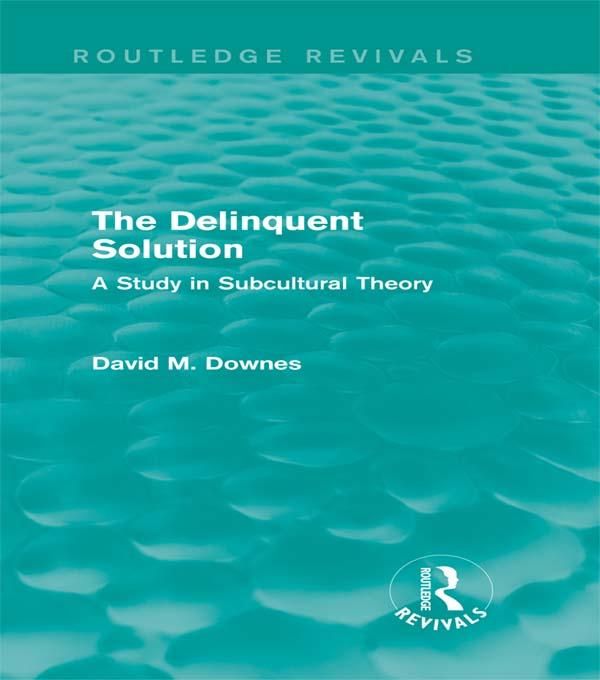 Produktbild: The Delinquent Solution (Routledge Revivals)