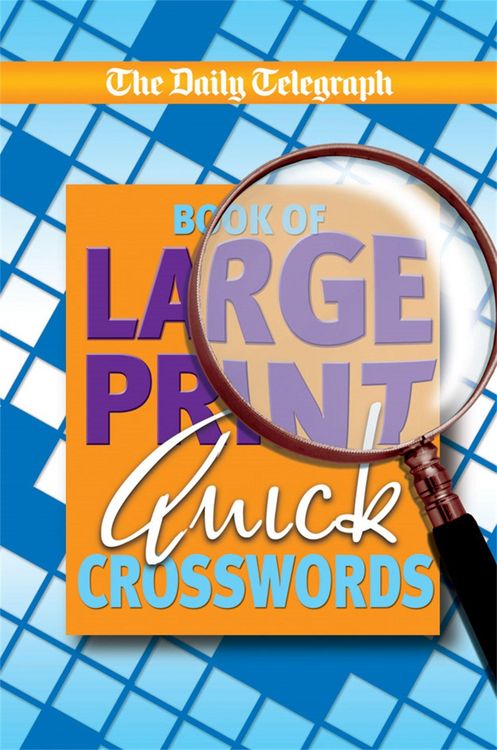 Produktbild: Daily Telegraph Book of Large Print Cryptic Quick Crosswords