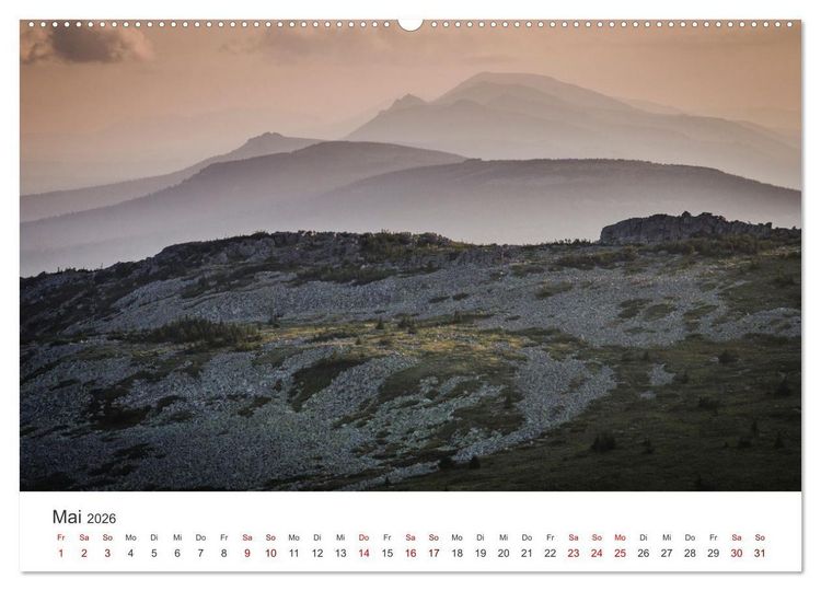 Produktbild: Uralgebirge - Das wundersch&ouml;ne Gebirge zwischen Asien und Europa. (hochwertiger Premium Wandkalender 2026 DIN A2 quer), Kunstdruck in Hochglanz