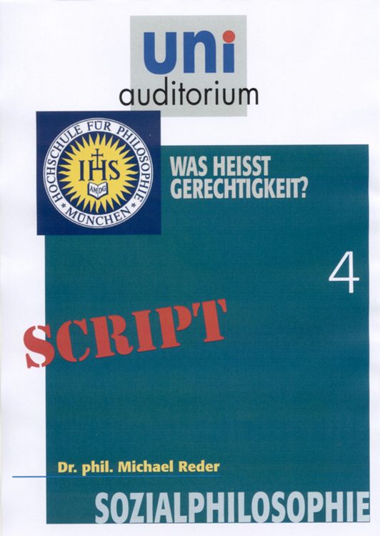 Produktbild: Sozialphilosophie, Teil 4