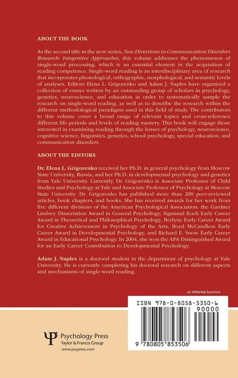 Produktbild: Single-Word Reading