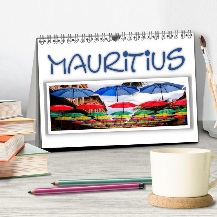 Produktbild: Mauritius - Die Perle im Indischen Ozean (Tischkalender 2026 DIN A5 quer), CALVENDO Monatskalender
