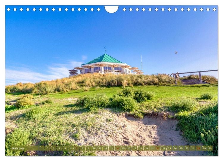 Produktbild: INSELLIEBE NORDERNEY (Wandkalender 2026 DIN A4 quer), CALVENDO Monatskalender