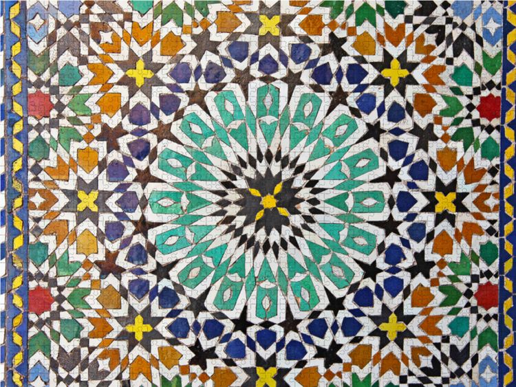 Produktbild: CALVENDO Puzzle Mosaik, Marrakesch | 1000 Teile Lege-Gr&ouml;&szlig;e 64x48cm Foto-Puzzle f&uuml;r gl&uuml;ckliche Stunden
