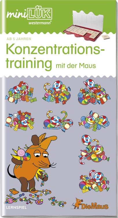 Produktbild: MiniL&Uuml;K. Konzentrationstraining mit der Maus