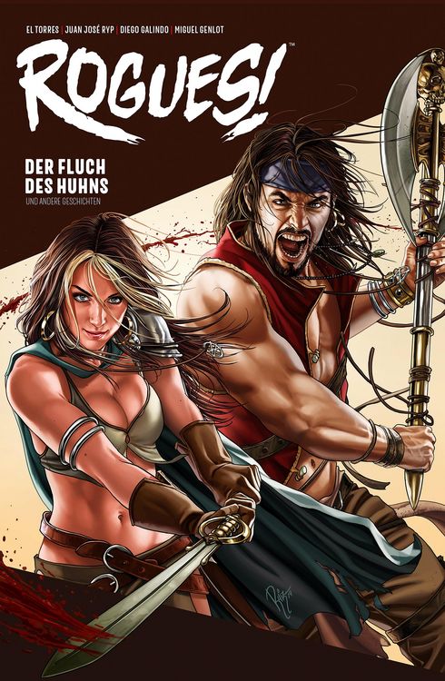 Produktbild: Rogues!, Band 1 - Der Fluch des Huhns