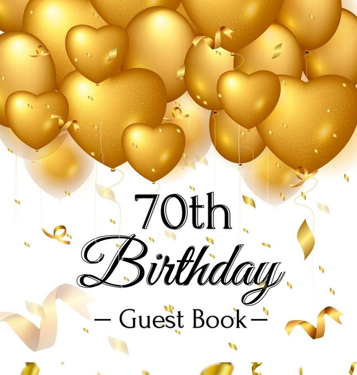 Produktbild: 70th Birthday Guest Book