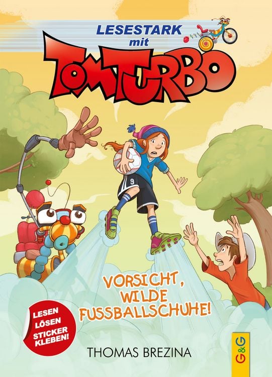 Produktbild: Tom Turbo – Lesestark – Vorsicht, wilde Fußballschuhe!