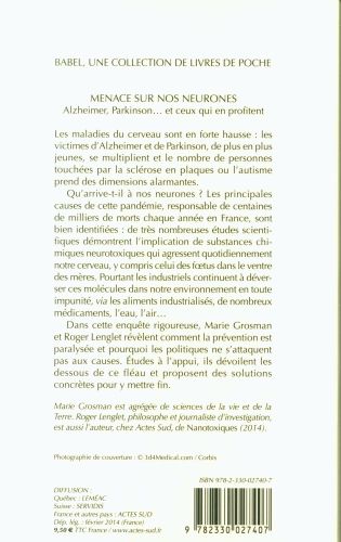 Produktbild: Menace sur nos neurones