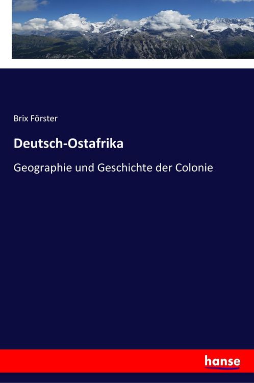 Produktbild: Deutsch-Ostafrika