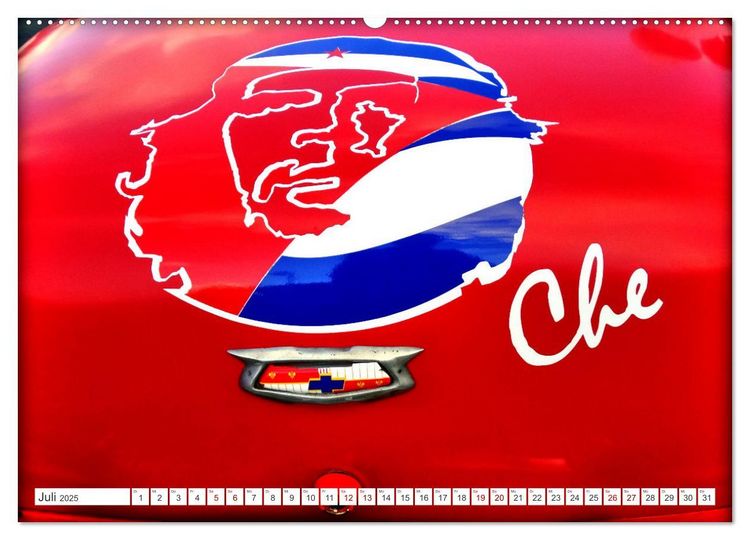 Produktbild: Chevy Highlights - Oldtimer der Marke Chevrolet aus den F&uuml;nfziger Jahren (hochwertiger Premium Wandkalender 2025 DIN A2 quer), Kunstdruck in Hochglanz