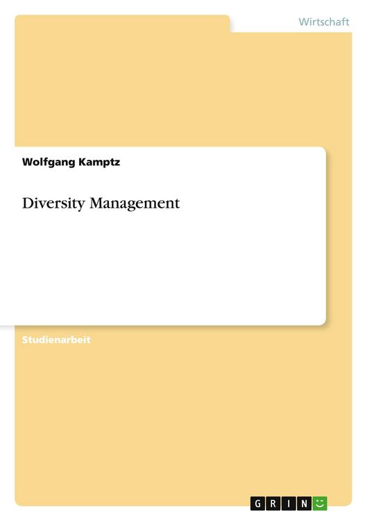 Produktbild: Diversity Management
