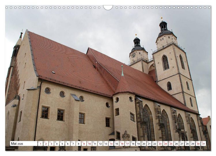 Produktbild: Die Lutherstadt Wittenberg (Wandkalender 2026 DIN A3 quer), CALVENDO Monatskalender
