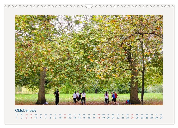 Produktbild: Stippvisite in London (Wandkalender 2026 DIN A3 quer), CALVENDO Monatskalender
