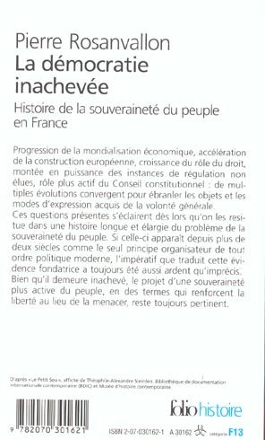 Produktbild: Fre-Democratie Inachevee