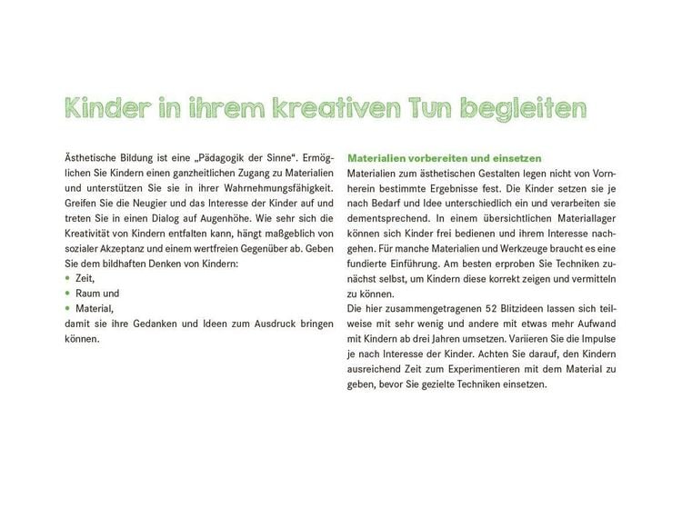 Produktbild: 52 Blitzideen: Kreatives Gestalten