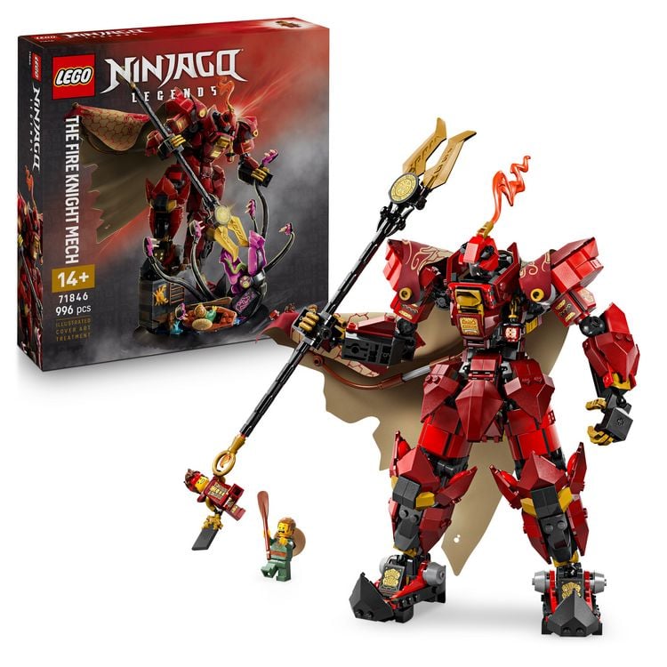 Bild vom Artikel LEGO NINJAGO Der Feuerritter-Mech - Legends Monstrosity Set - 71846 vom Autor 