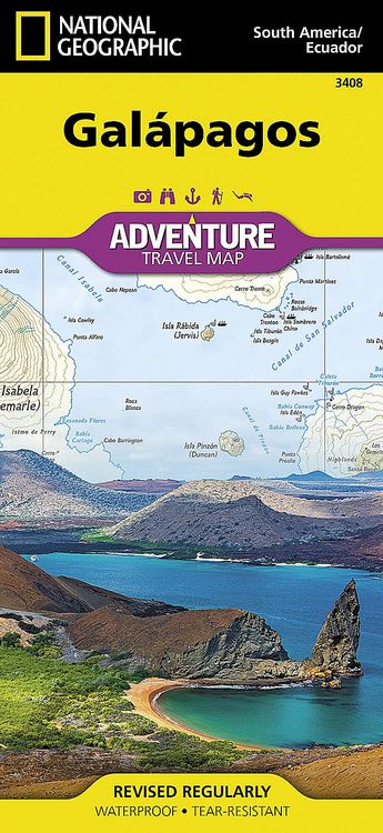 Produktbild: Galapagos Map