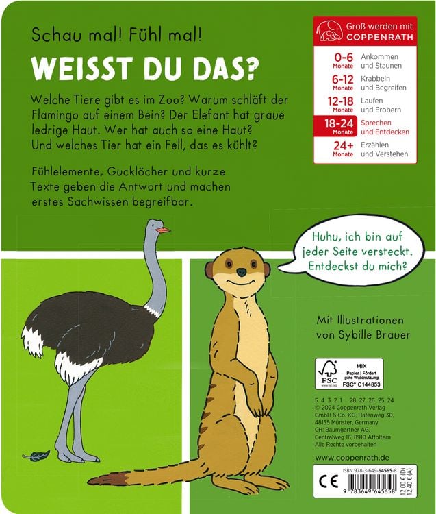 Produktbild: Mein F&uuml;hl-W&ouml;rterbuch: Wilde Tiere (F&uuml;hlen&begr.)