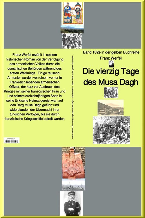 Produktbild: Franz Werfel: Die vierzig Tage des Musa Dagh - Band 182e in der gelben Buchreihe - bei J&uuml;rgen Ruszkowski