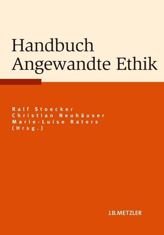 Produktbild: Handbuch Angewandte Ethik