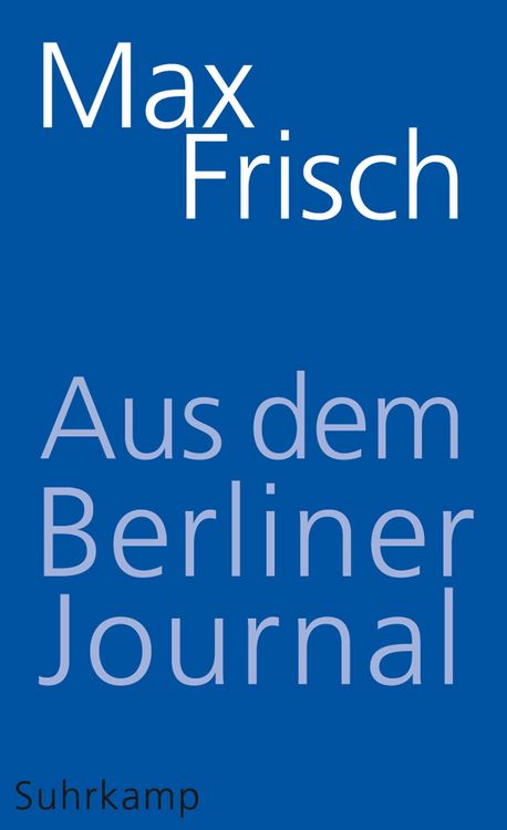 Produktbild: Aus dem Berliner Journal