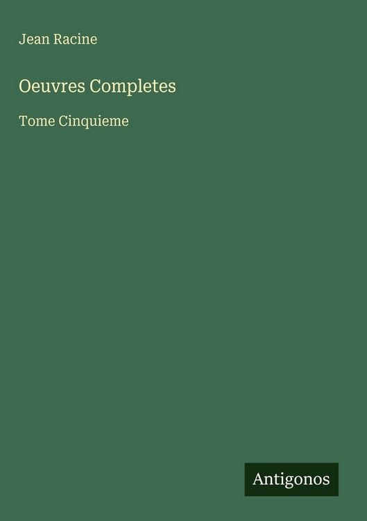 Produktbild: Oeuvres Completes