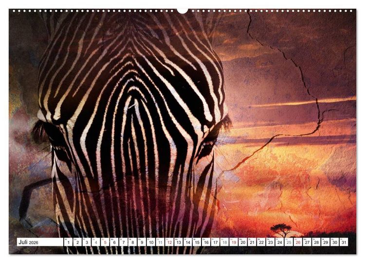 Produktbild: Emotionale Momente: African Dreams (hochwertiger Premium Wandkalender 2026 DIN A2 quer), Kunstdruck in Hochglanz