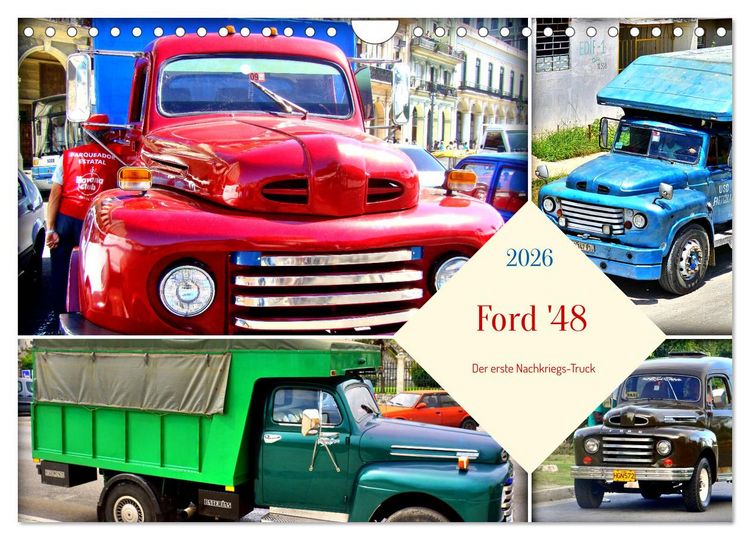 Produktbild: Ford '48 - Der erste Nachkriegs-Truck (Wandkalender 2026 DIN A4 quer), CALVENDO Monatskalender