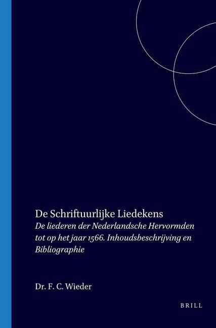 Produktbild: de Schriftuurlijke Liedekens