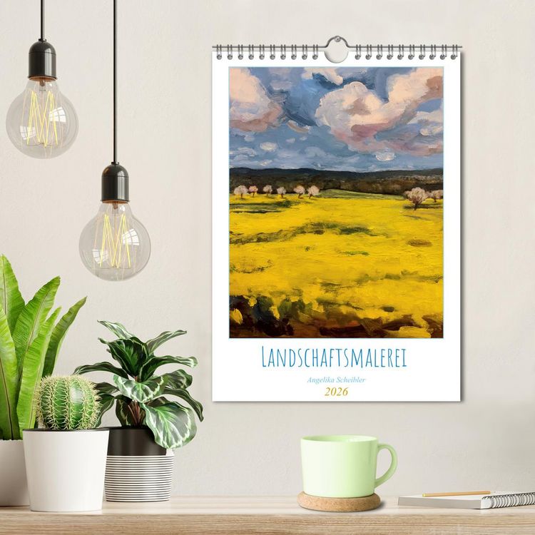 Produktbild: Landschaftsmalerei (Wandkalender 2026 DIN A4 hoch), CALVENDO Monatskalender