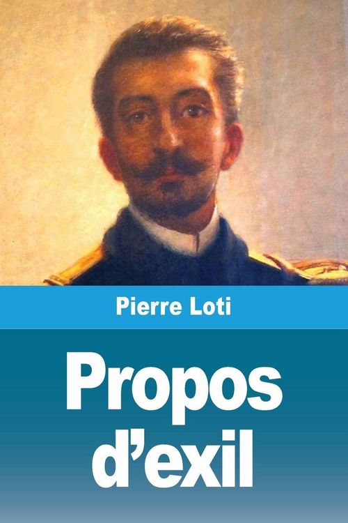 Produktbild: Propos d'exil