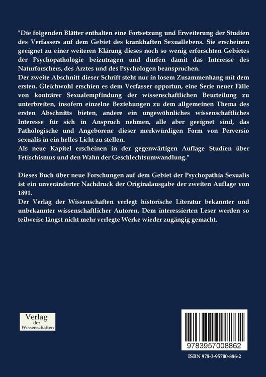 Produktbild: Neue Forschungen auf dem Gebiet der Psychopathia Sexualis