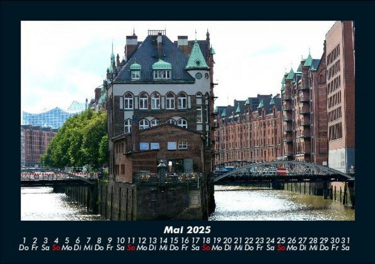 Produktbild: Hamburgs Sch&ouml;nheit 2025 Fotokalender DIN A5