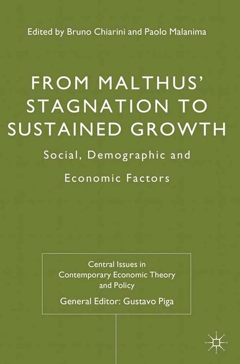 Produktbild: From Malthus' Stagnation to Sustained Growth