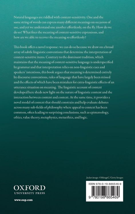 Produktbild: CONTEXT AND COHERENCE C