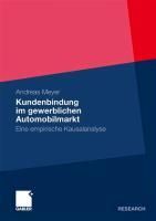 Produktbild: Kundenbindung im gewerblichen Automobilmarkt