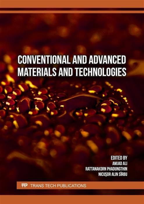 Produktbild: Conventional and Advanced Materials and Technologies