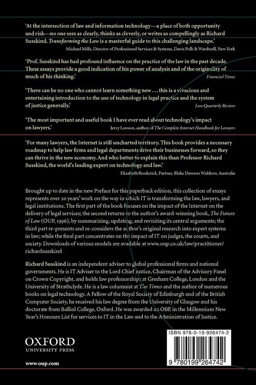 Produktbild: Transforming the Law