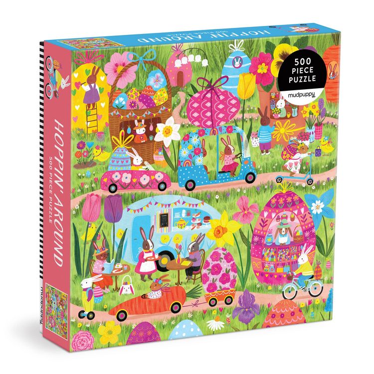 Produktbild: Hoppin Around 500 Piece Family Puzzle