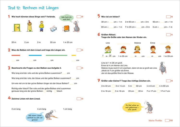 Produktbild: Fit f&uuml;r Mathe 2. Klasse. Mein Testheft