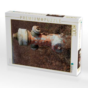 Produktbild: CALVENDO Puzzle Nostalgie Hydrant | 1000 Teile Lege-Gr&ouml;&szlig;e 64x48cm Foto-Puzzle f&uuml;r gl&uuml;ckliche Stunden